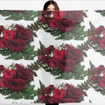 rose scarf
